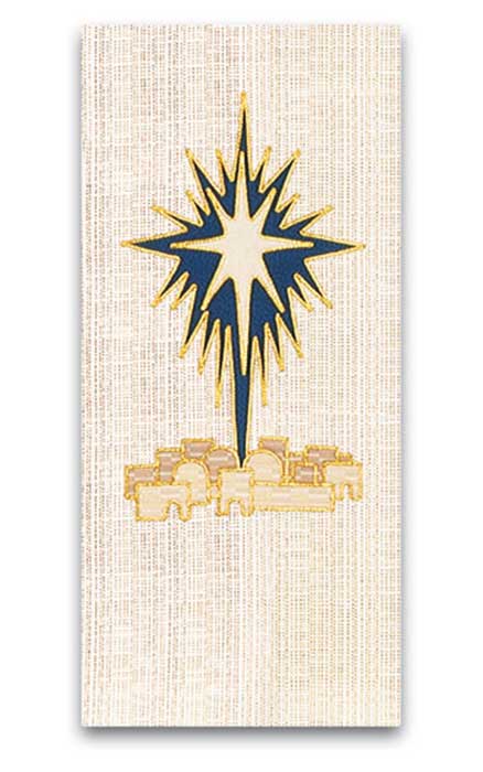 Christmas Shining Star Lectern Cover