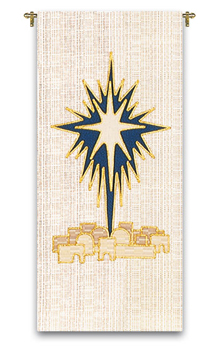 Christmas Shining Star Tapestry