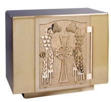 Cross, Wheat and Grapes Design Tabernacle