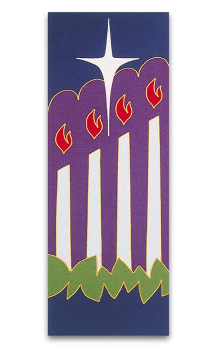 Advent Wreath Lectern Cover