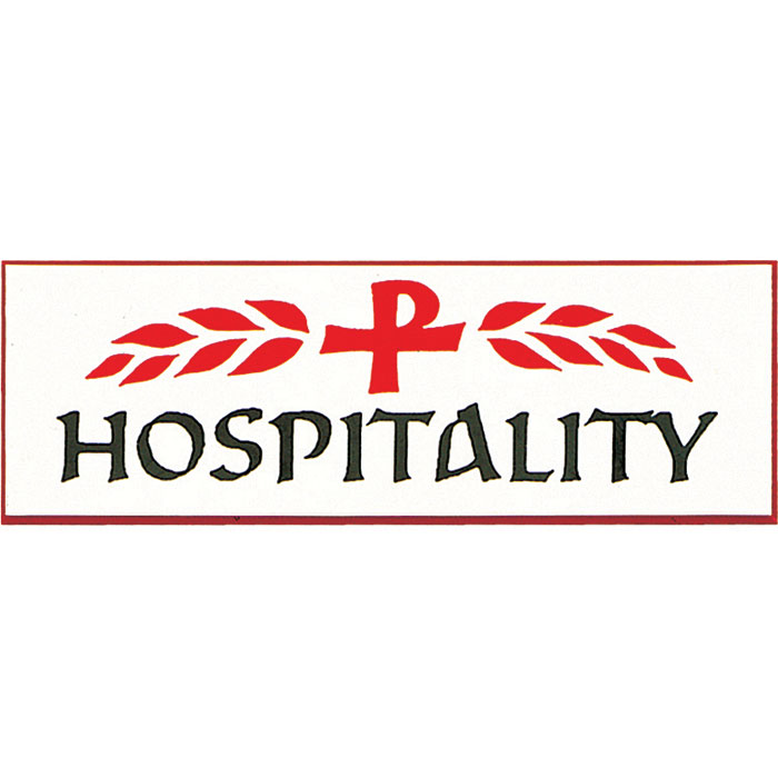 Plastic Hospitality Badge