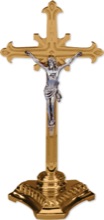 Bronze Altar Crucifix