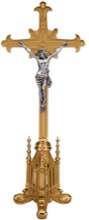 Flair Edge Bronze Altar Crucifix