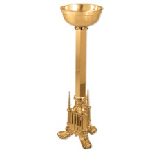 High Polish Standing Holy Water Font