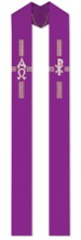 Dupion Overlay Stole