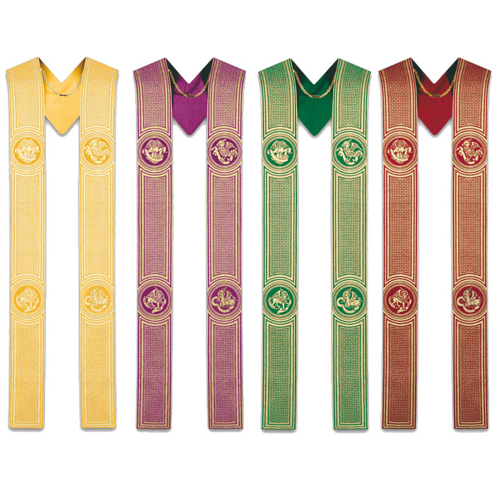 Four Evangelist Overlay Stole