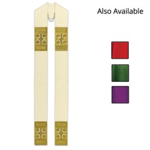 Cantate Fabric Overlay Stole