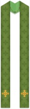 GREEN ADORNES FABRIC OVERLAY