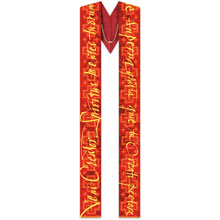 Red Overlay Stole