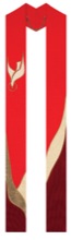 Dupion Overlay Stole