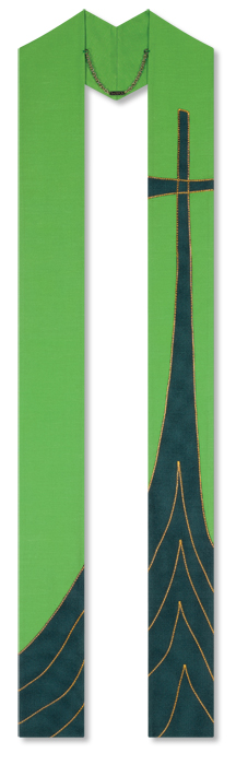 Dupion Overlay Stole