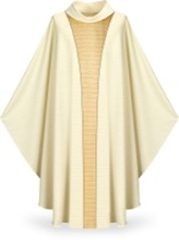 CANTATE CHASUBLE WITH TIARA