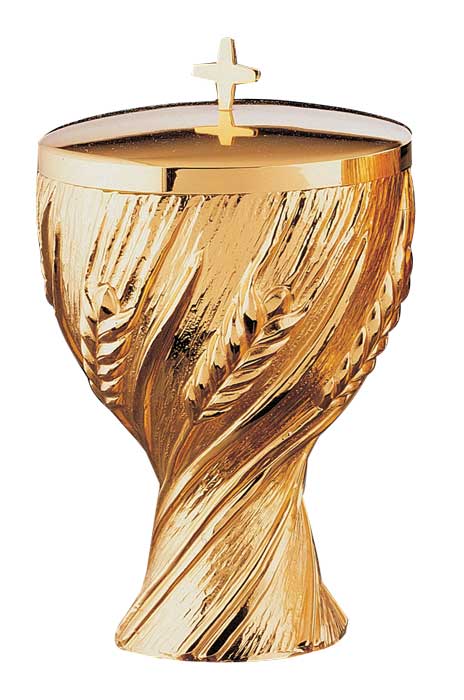 Ciborium Wheat Motif