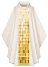 Script Cross Chasuble