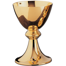 Gold Plated Chalice