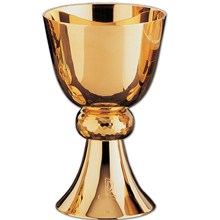 Gold Plated Chalice