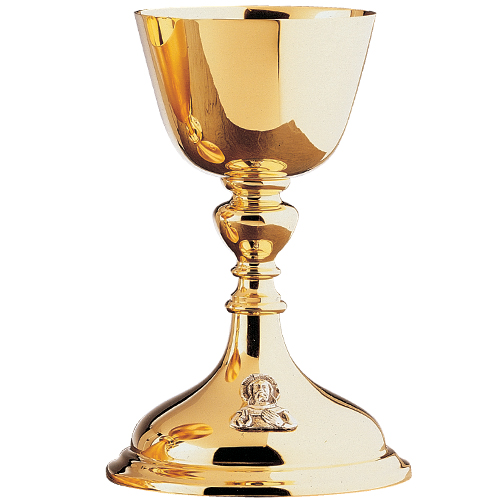 Gold Plated Chalice and Paten