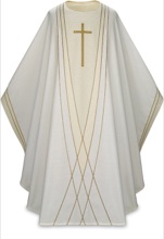 Dupion Gothic-cut Chasuble