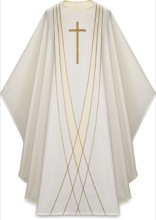 Dupion Gothic-cut Chasuble