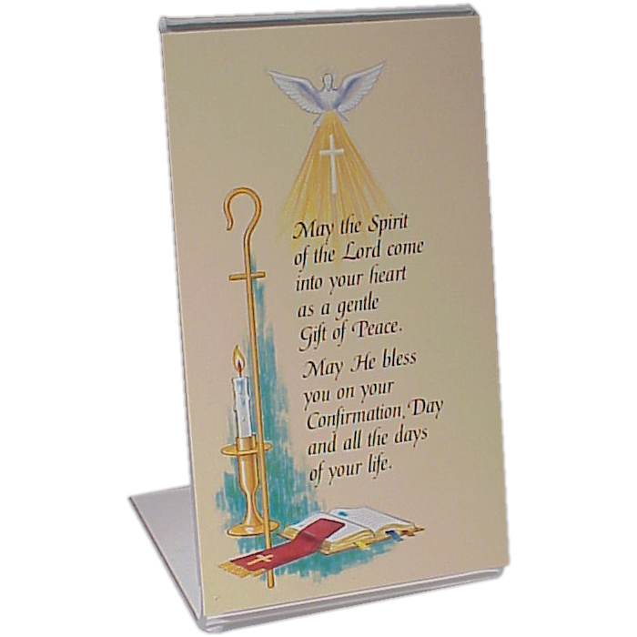 Easel for Holy Cards 2 3/4" X 5 1/2"