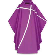 Chasuble w/ Linear Cross