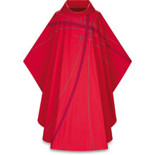 Chasuble w/ Linear Cross