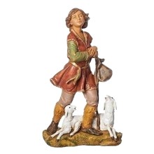 Paul Shepherd with Lambs Figure