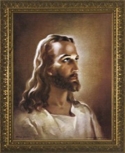 Head of Christ (Sallman) Framed Art