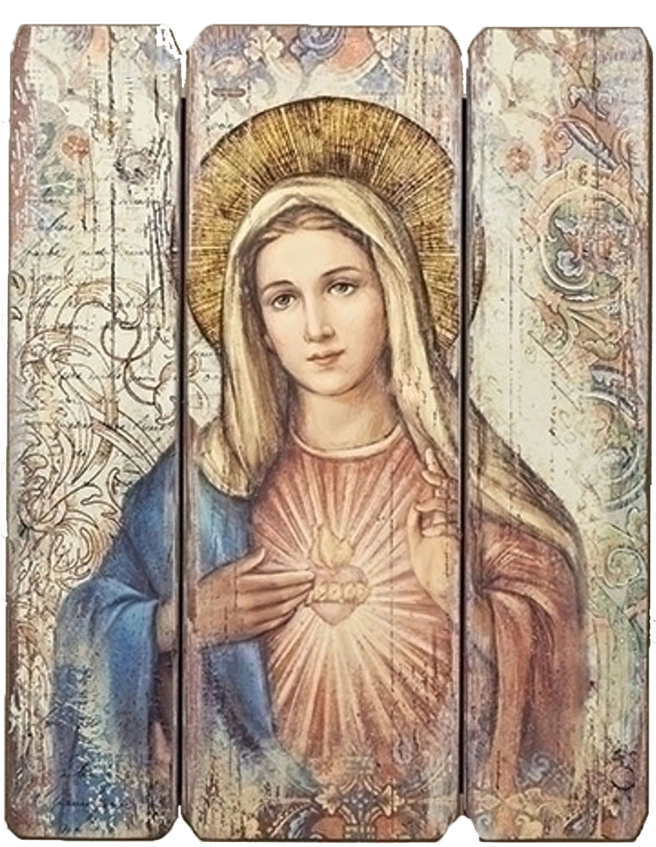 Immaculate Heart Plaque