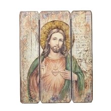 15" SACRED HEART PANEL