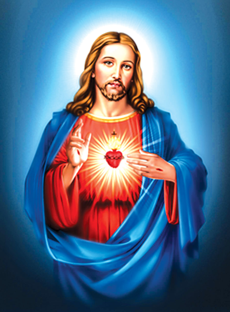 Sacred Heart of Jesus. Plaque. 531045