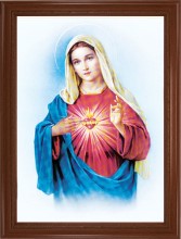 Immaculate Heart of Mary Framed Art