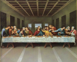 Last Supper Plaque