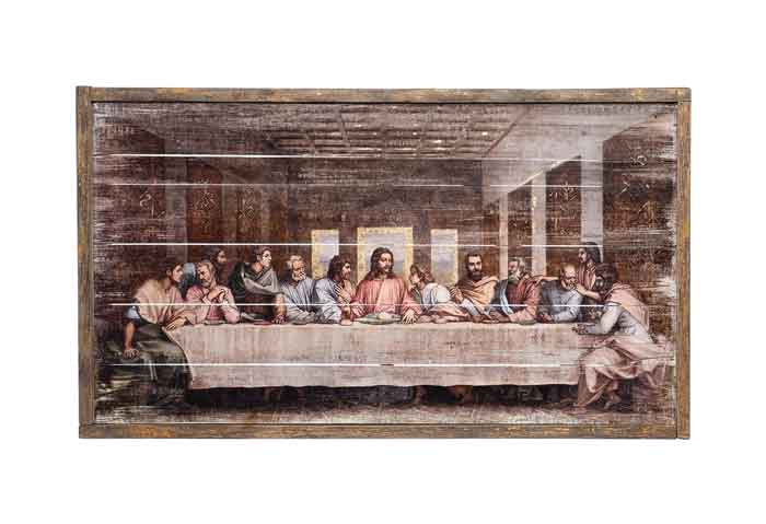 The Last Supper Framed Art Panel