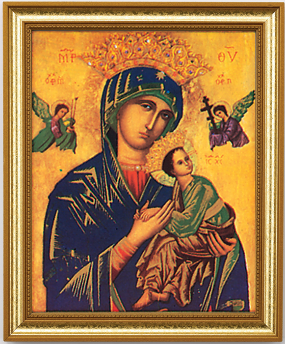 Our Lady of Perpetual Help Framed Print