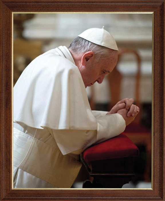 Pope Francis at Prayer