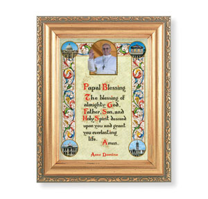 Papal Blessing Frame