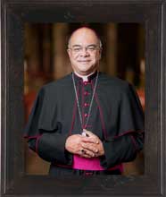 Archbishop Fabre Official Framed Portrait