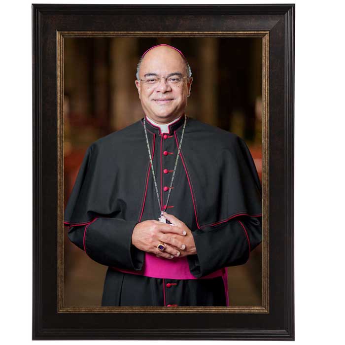 Archbishop Fabre Official Framed Portrait