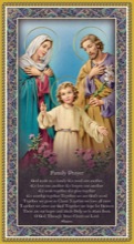 Holy Family Plaque