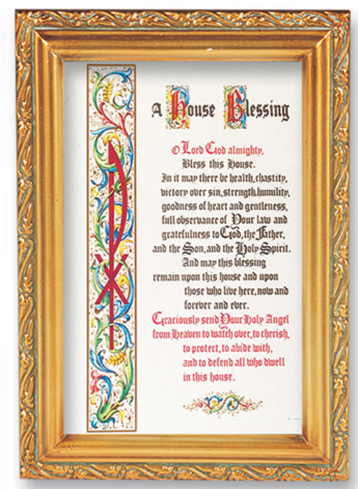 House Blessing Prayer Plaque