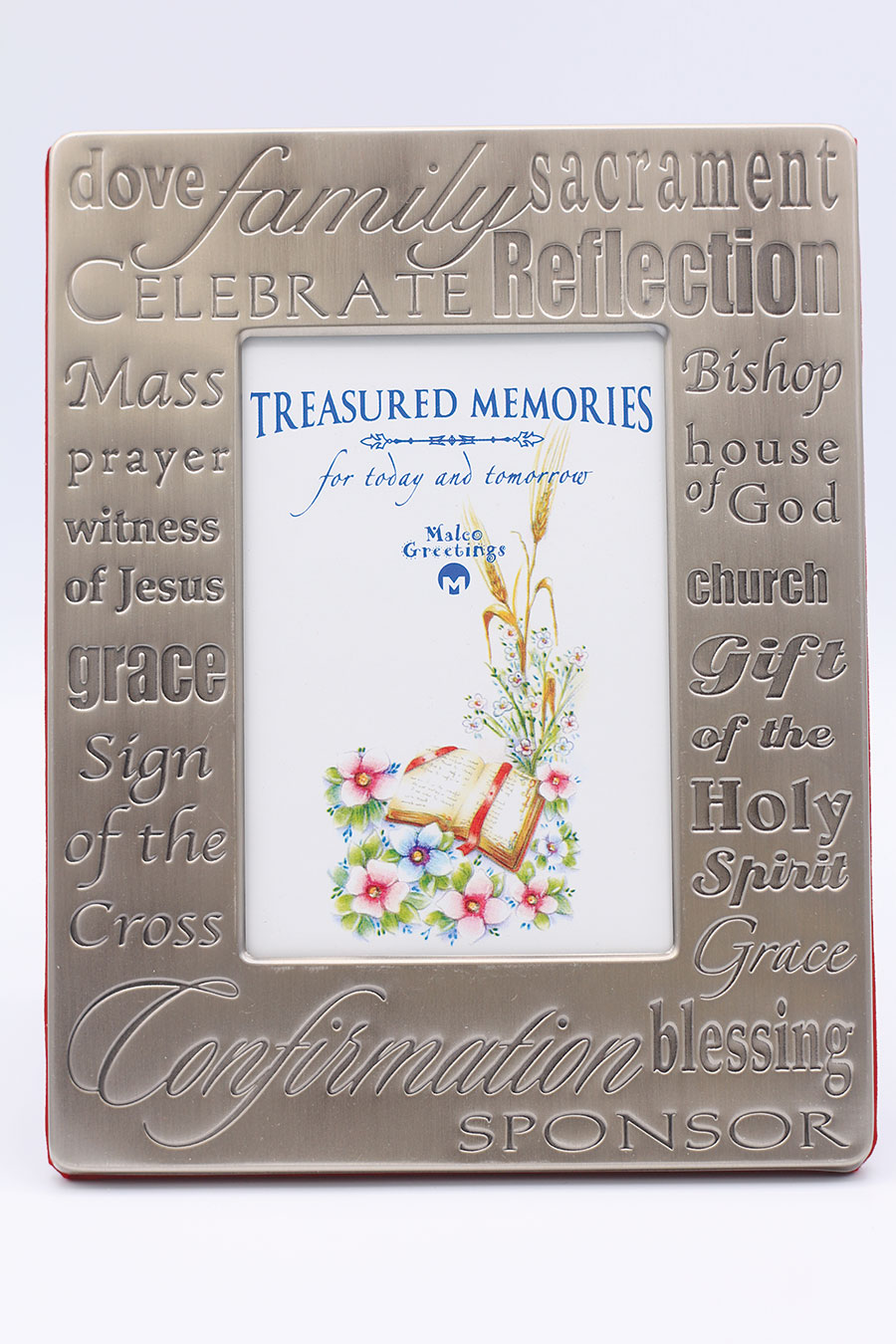 Silver Plated Confirmation Frame