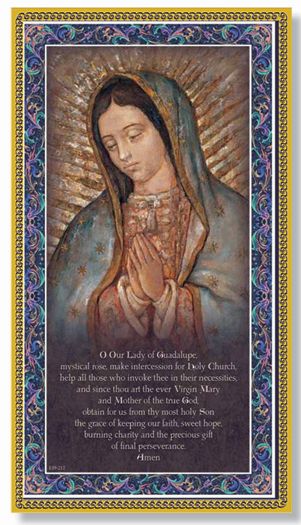 Our Lady of Guadalupe Wood Plaque