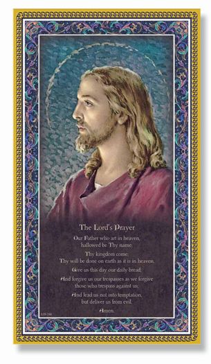 The Lord's Prayer Wood Plaque