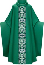 Monastic Chasuble with Stained Glass Design