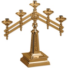 Adjustable Altar Candelabra