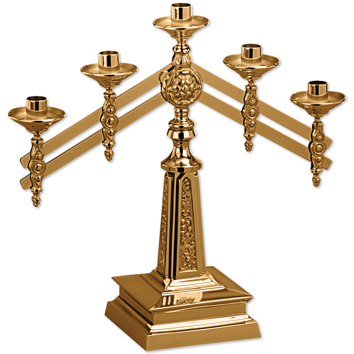 Adjustable Altar Candelabra