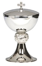 Stainless Steel Ciborium with Lid