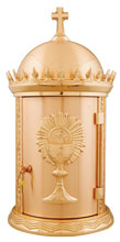 Bronze Tabernacle with Chalice Design