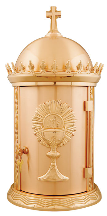 Bronze Tabernacle with Chalice Design